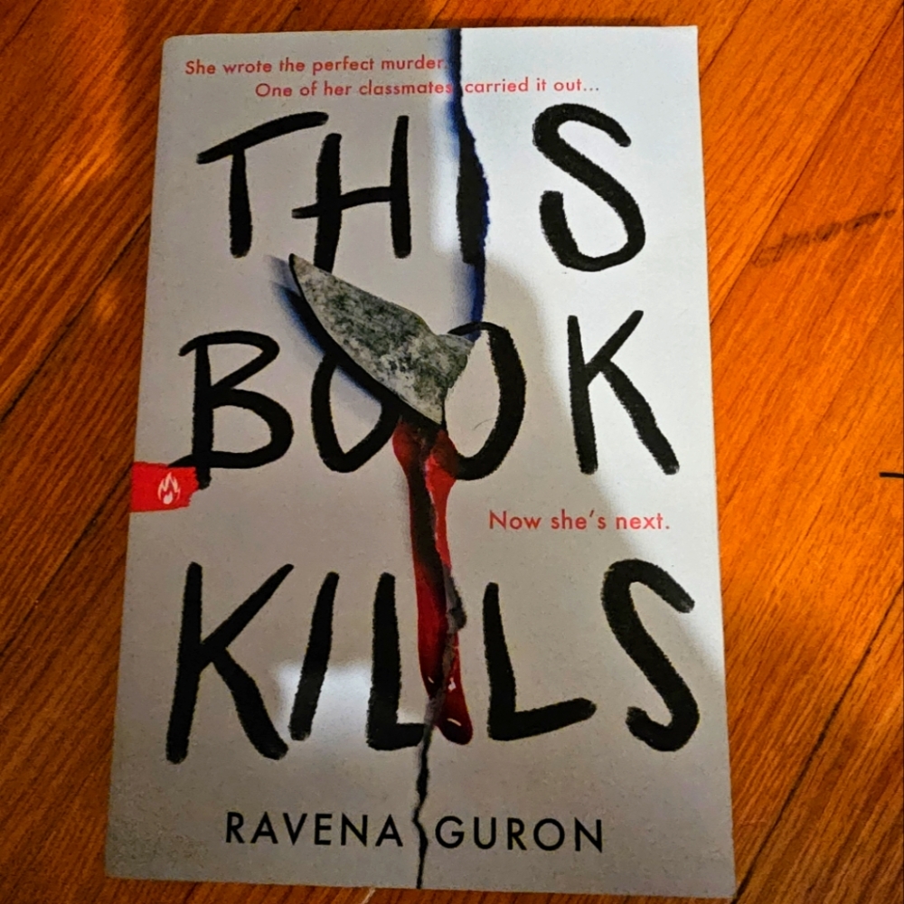 Thriller paperback book